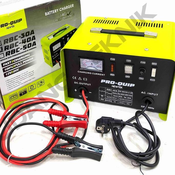 CARDIENAL Charger Aki Motor Mobil 30A 40A 50A RBC30A RBC40A RBC50A PROQUIP / Ces Cas Baterai Battery