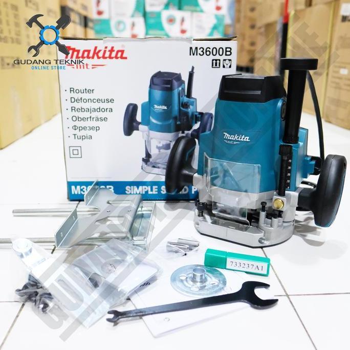 SABILULUNGAN Makita M3600B / Mesin Profil Kayu 12mm Makita M 3600B - Mesin Router