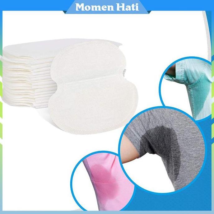 MIOSHINOCHE 10Pcs Penyerap Keringat Ketiak Pad Ketiak Basah Anti Basah