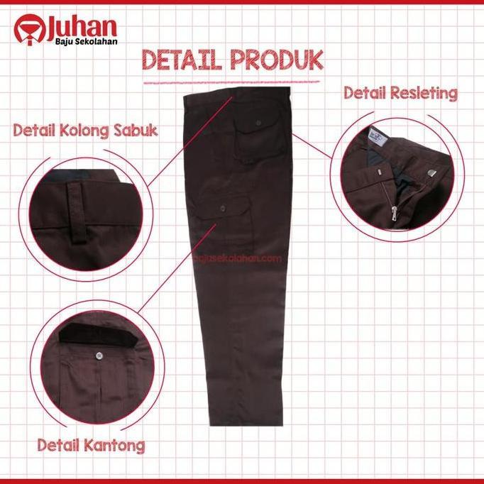 CELANA PANJANG PRAMUKA PDL -CELANA PRAMUKA PEMBINA (CARGO)