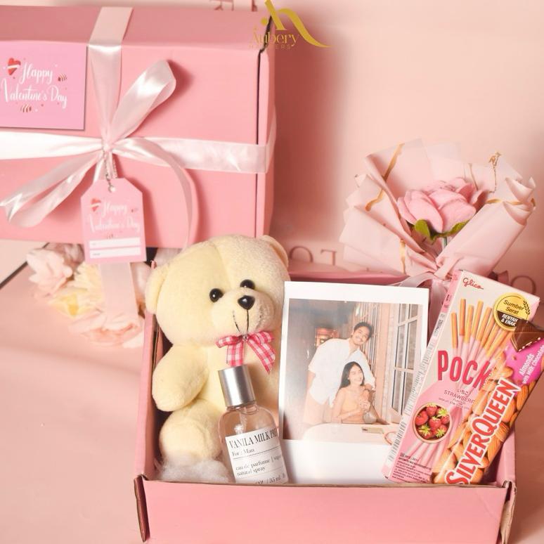 QIG-1722 [Hampers Valentine Pink Edition] Kado Valentine - Hadiah Valentine - Gift Box Valentine - H