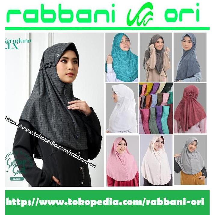 rabbani kerudung sekolah innova clx jilbab instan