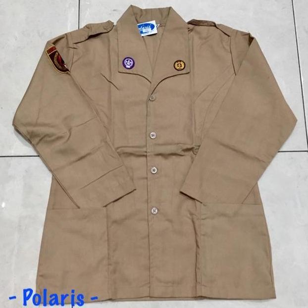 Promo Baju Pramuka Penegak Putri Guru Lengan Panjang Seragam Pramuka