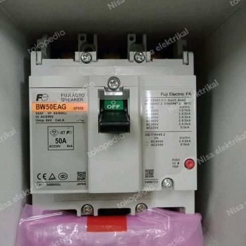 Mccb Fuji Bw50Eag 3P 50A  Mccb Terbaik