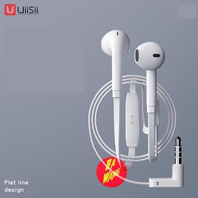 UiiSii U1 U2S U4 U6 U7 U8 Headset Handsfree Earphone Audio 3.5mm Wire
