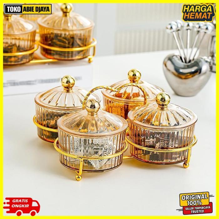 Exclusive Toples Akrilik Aesthetic Toples Mewah Set Toples Kue Kering Estetik 1 Set Toples Set Nampa
