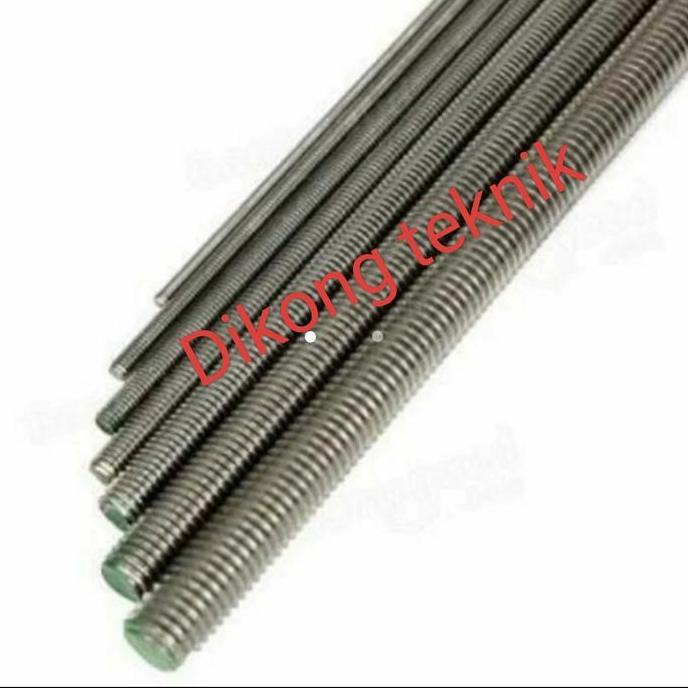 Asdrat long drat 8mm stainles TERMURAH