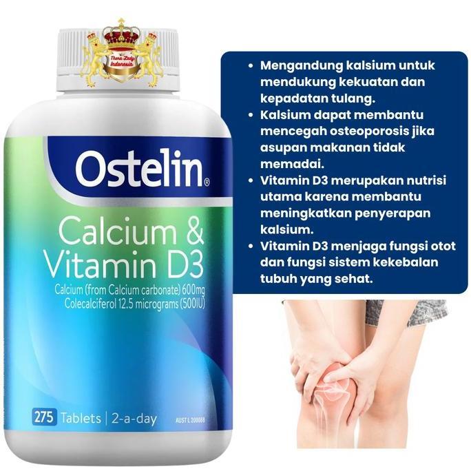 Ostelin Calcium & Vitamin D3 275 s