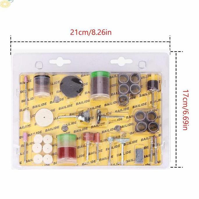 Kokok- Mata Bor 105Pcs Tuner Cuner Mini Cutting Wheel Mata Gerinda Mini Poles