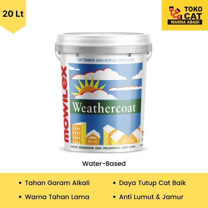 CAT TEMBOK EXTERIOR MOWILEX WEATHERCOAT 25 KG