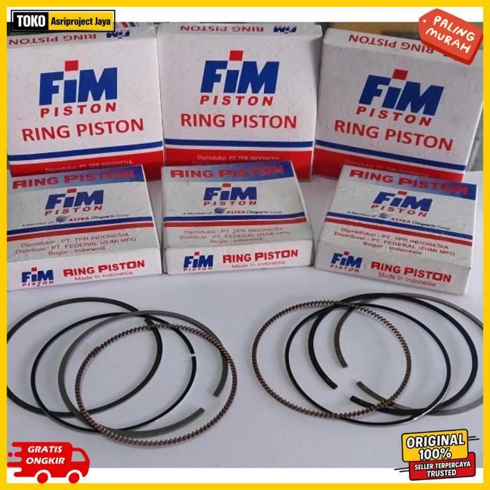 Best Seller Ring Piston Fim Ukuran 61 62 63 66 67 68 70 71 72 Untuk Piston Mentah / Custome Dome Mer
