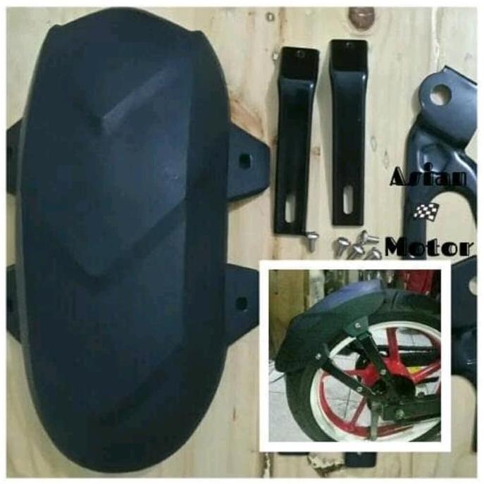 Mudguard Belakang Motor Hms Racing Universal/ Mudguard Motor Hms