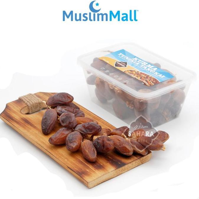 Kurma Tunisia Tangkai 500gr Sahara Kurma Deglet Nour Original