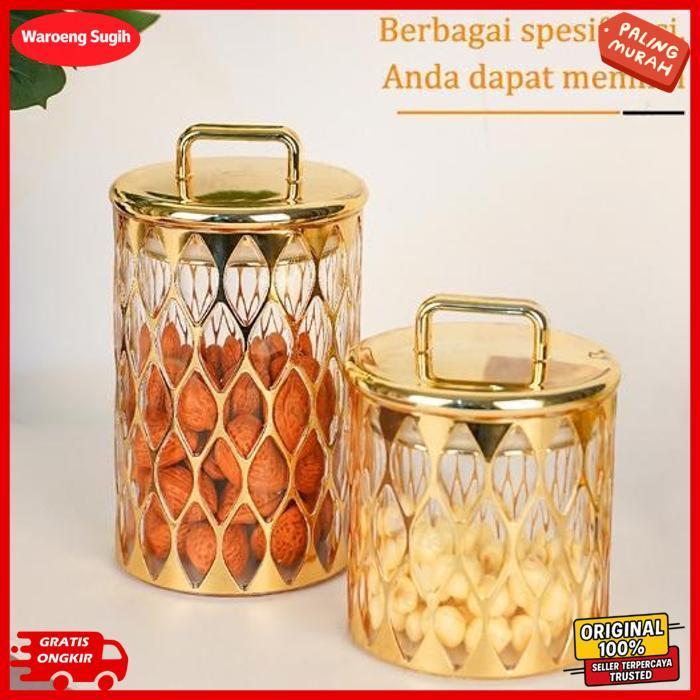 Quality Gold Toples Lebaran Set Mewah Kristal/Toples Gold/Toples Mewah/Toples Kristal Mewah Gold Jum