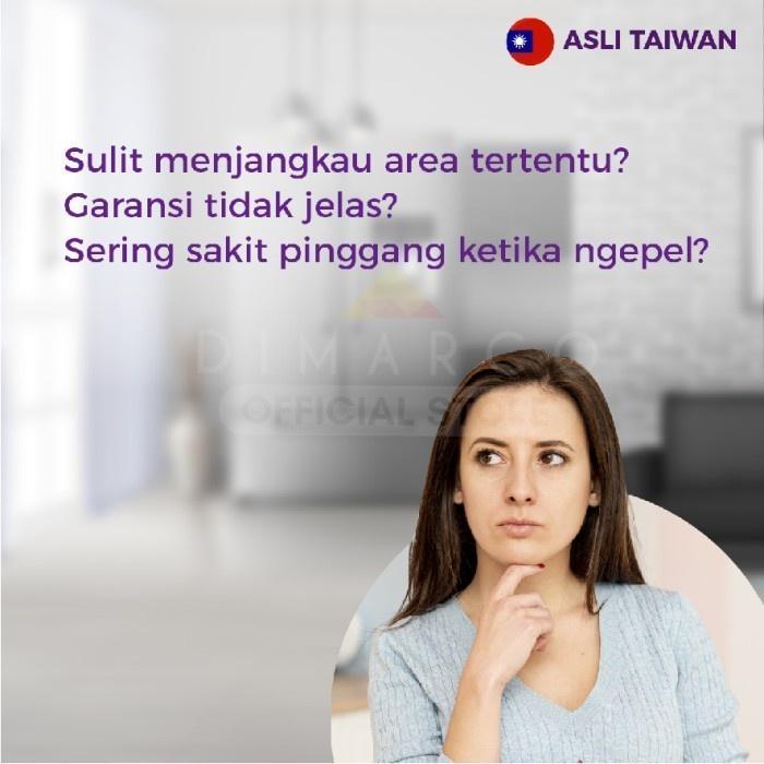 Alat Pel Lantai Tanpa Peras Keramik, Marble, Granit, Kayu, Kaca Alat Pembersih Lantai Otomatis Kain 