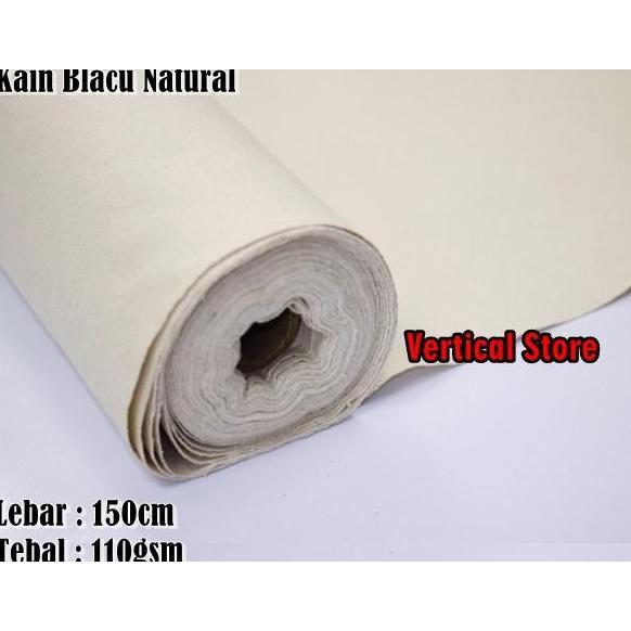 Indahkan- Kain Belacu / Kanvas Blacu / Bahan Kanvas Lukis / Kain Kanvas Murah