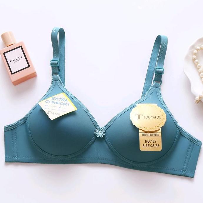 Wokpu- Bh Tiana /Bh Tely Polos Tampa Kawat Cup Kecil 127