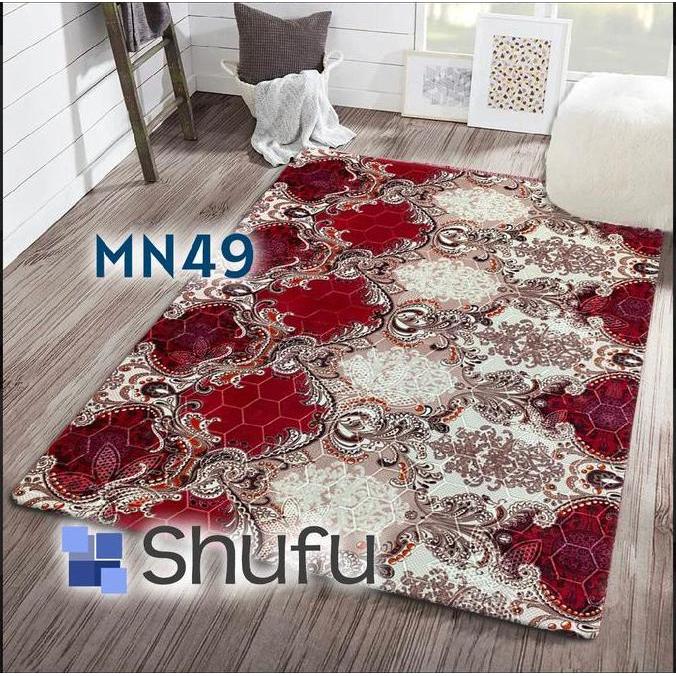 Karpet Busa Shufu Malaysia 190x270 jumbo / Karpet import / Motif IN Minimalis