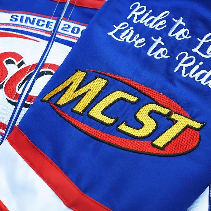 Xxpi- Miscast Nascar Jacket Vintage Buggati White