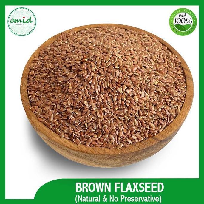 Ready  Brown Flaxseed | Biji Rami Coklat - 1 KG