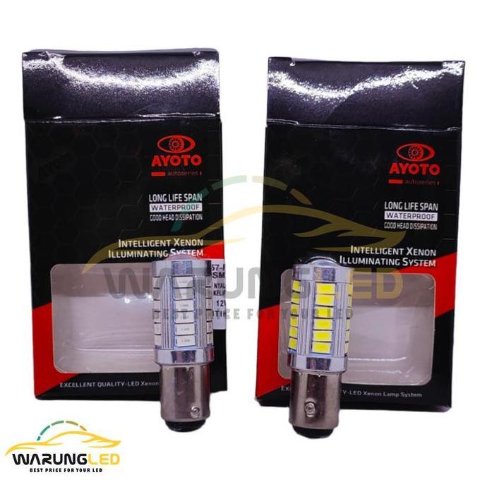 Promo Lampu Ayoto Rem Motor Mobil S25 Socket Bayonet Dc (Rem Kedip ) Cod