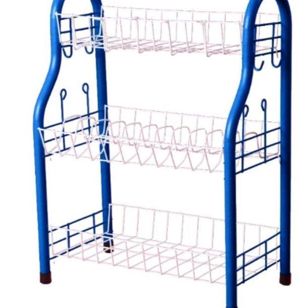 TERLARIS - rak piring jadul susun 3 rak piring kokohrak piring jaman dulu