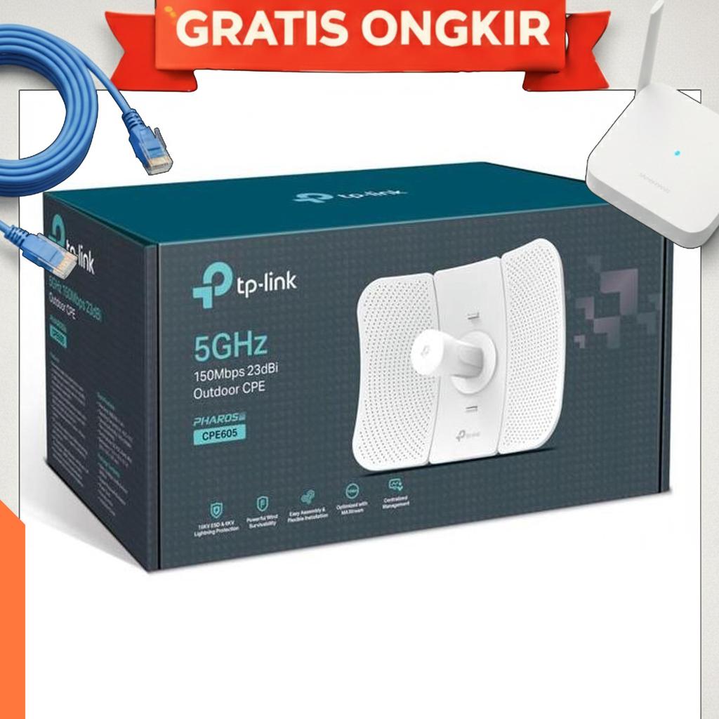 Tplink Cpe605 Wireless Cpe Outdoor 5Ghz 23Dbi