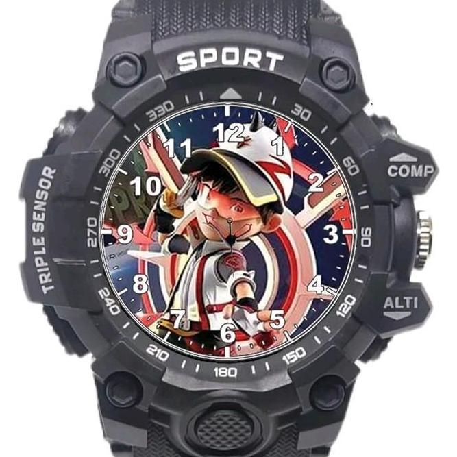 Jam Tangan Anak Boboiboy Supra Boboiboy Halilintar Boboiboy Air Boboiboy Gempa Boboiboy Galaxy Karet