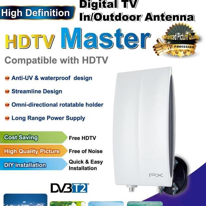 Weargo- Px Antena Da 5200 - Px Indoor Outdoor Antena Tv Digital Da5200