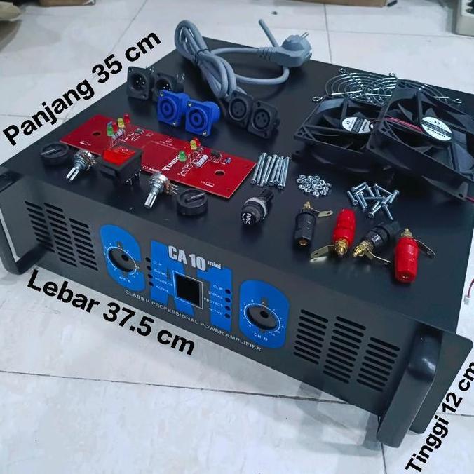 BOX POWER AMPLIFIER CA 10 MINI + Asesoris box amplifier pc HEMAT