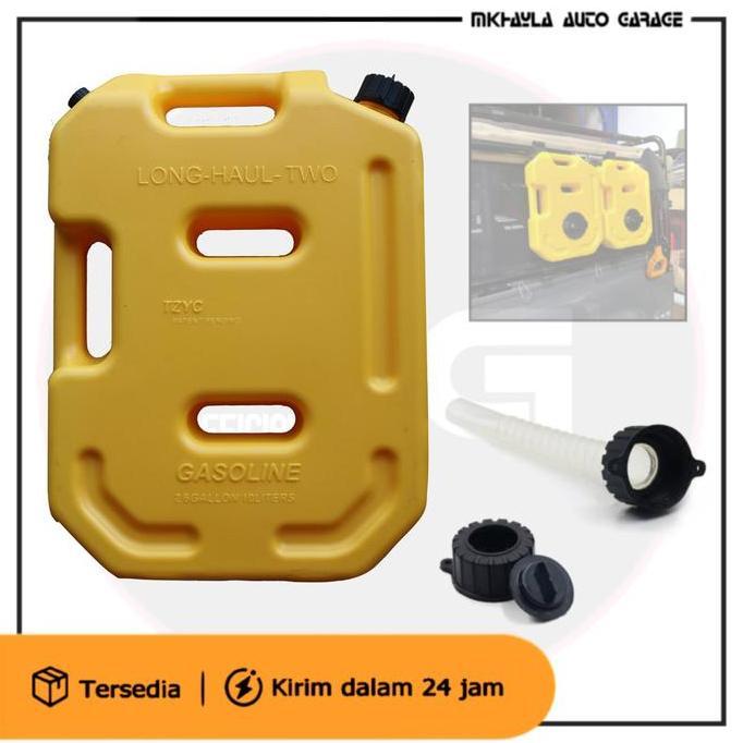 Jerigen Long Haul 10 Liter Kuning Jerigen Touring Jerigen Bensin Solar MURAH!