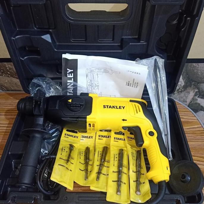 Miliki Mesin Bor Bobok Tembok Beton Sds Shr263Ka Stanley Rotary Hammer Drill