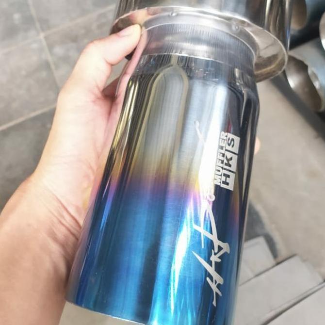 KNALPOT MOBIL RACING HKS HI POWER BIRU ORIGINAL DAN TERPERCAYA