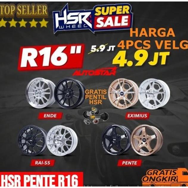 Velg Mobil Ring 14 - Hingga RIng 22 HSRwheel-HSR5000
