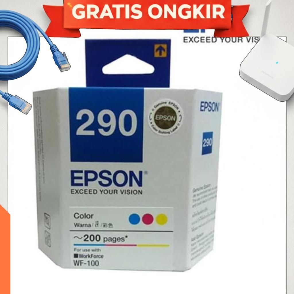 Epson 290 Color Tinta / Cartridge Original (Wf-100 / Wf100)