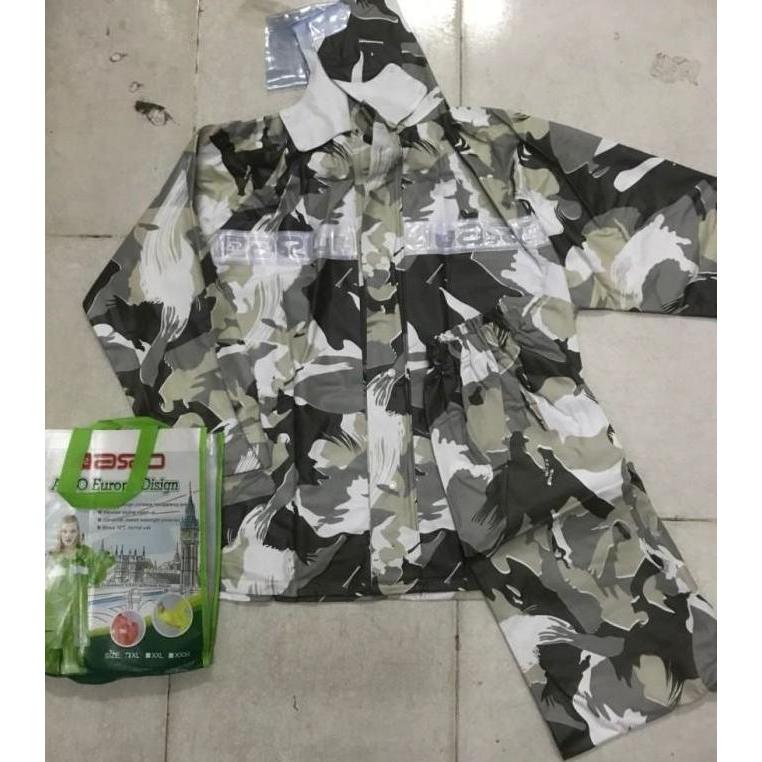 Jas hujan axio rubber/raincoat axio karet/mantel hujan axio elastis