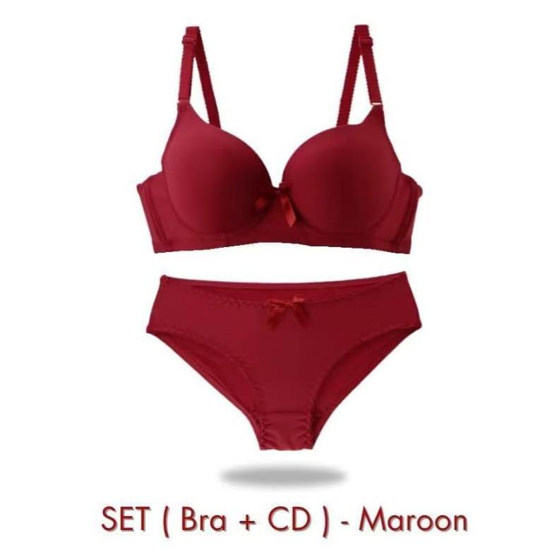 DS93 >> Best SellerCODPakaian Dalam Wanita Impor Quality Terlaris - Set Bh Setelan Motif Spandeks Wi