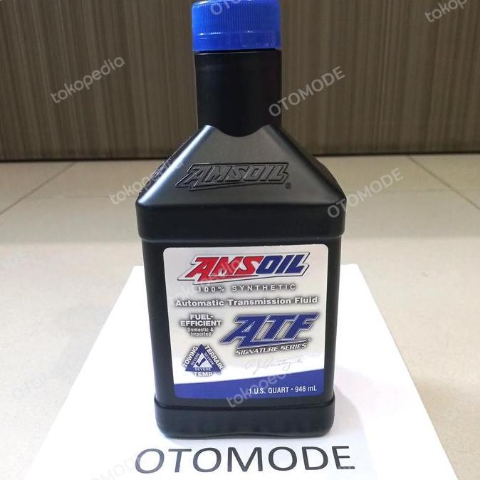 AMSOIL SIGNATURE SERIES ATF FUEL EFFICIENT. ORIGINAL AMSOIL