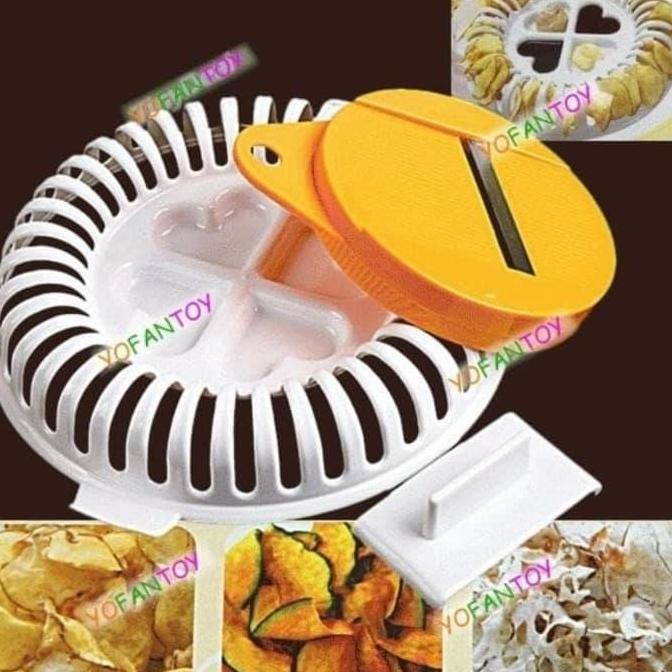 Alat Pemotong Kentang tipis snack crispy Potato Slicer - HPD113