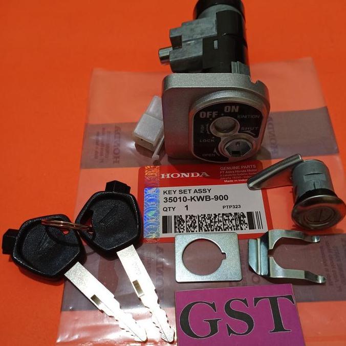 Kunci kontak motor revo absolute blade carbu