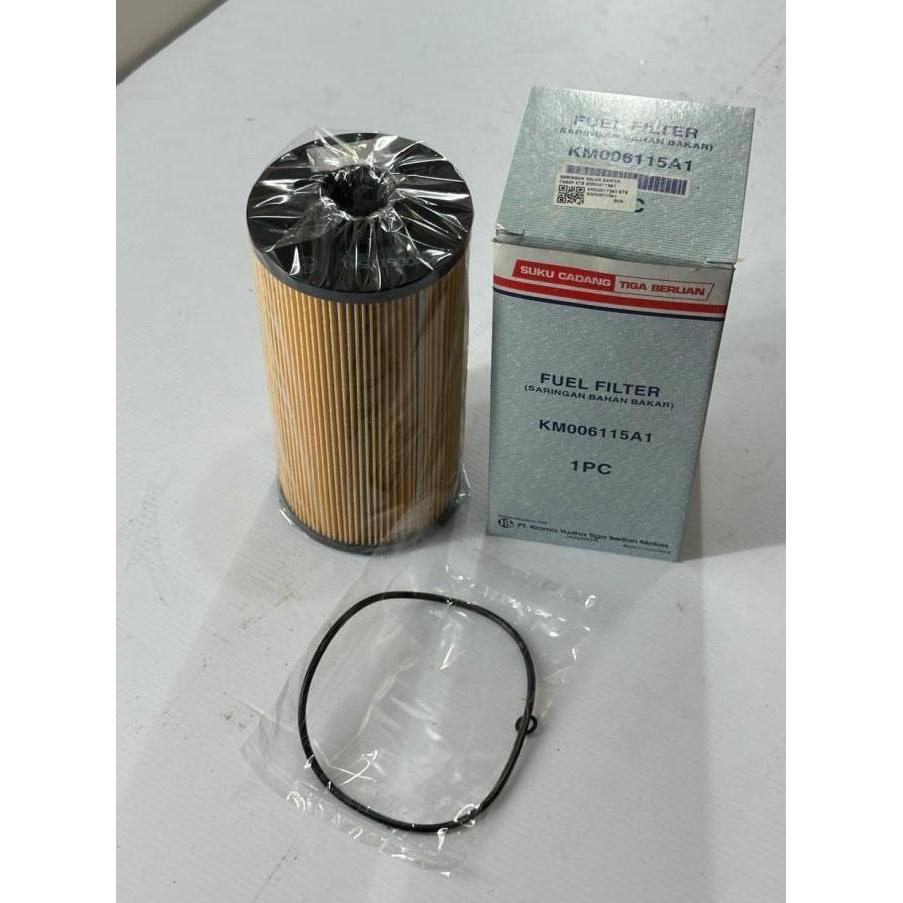 Fuel Filter Saringan Filter Solar Bawah Mitsubishi FUSO FN62F FN62 F KM006115A1 Asli Oriignal Mitsub
