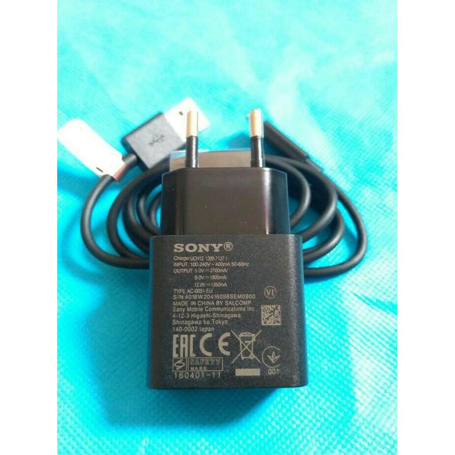 DY118 >> CHARGER SONY EXPERIA XA1 XZ PREMIUM ORIGINAL 100% USB TYPE C QC 3.0