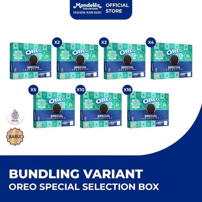 Oreo Special Selection (Paket Isi 7), Hampers Lebaran Parsel Gift Box Untuk Orang Tersayang Best Sel