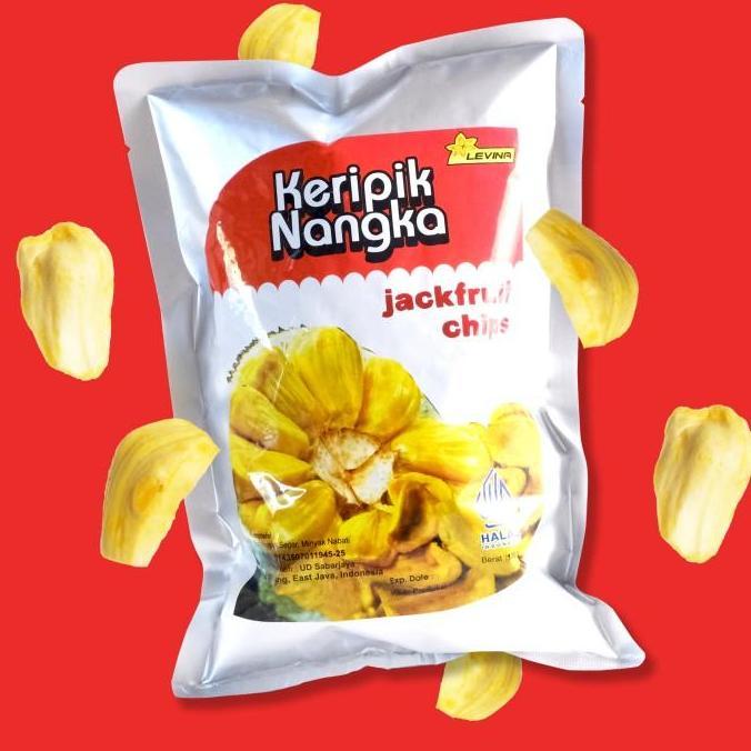 Keripik Nangka Levina 100 gram kripik buah Malang