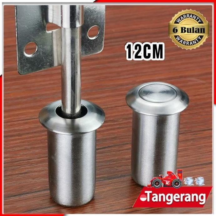 SIMATEKNO Lubang Grendel Tanam Stainless Dust Proof Dust Hole Penutup Lubang Grendel Tanam