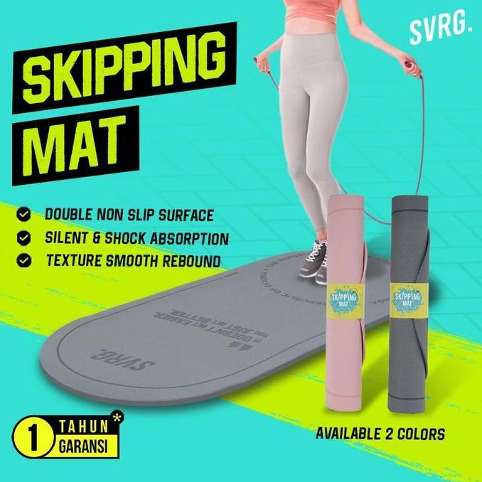 SVRG Skipping Mat 6 MM - Jump Rope Mat - Matras Lompat Tali - Matras