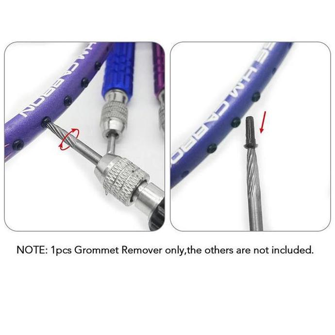 FYODORU Raket String Tool Alat Penghilang Grommet Raket Badminton Remover Eyelets Grommet