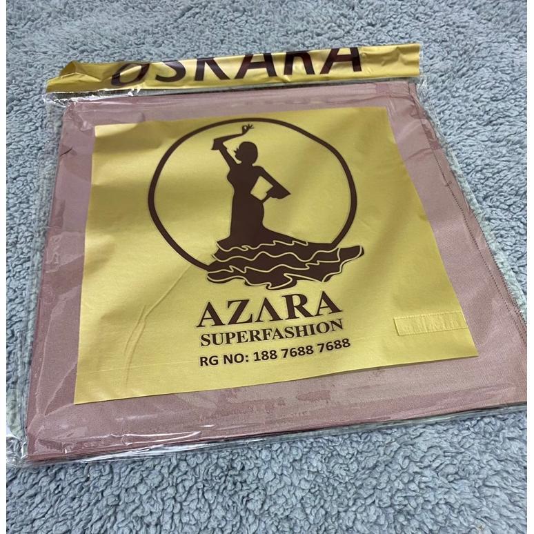 PALING DICARI Hijab Segiempat Azara Oskara Polos Laser Cut isi 10/Paket Usaha Hijab Azara isi 10 Pcs
