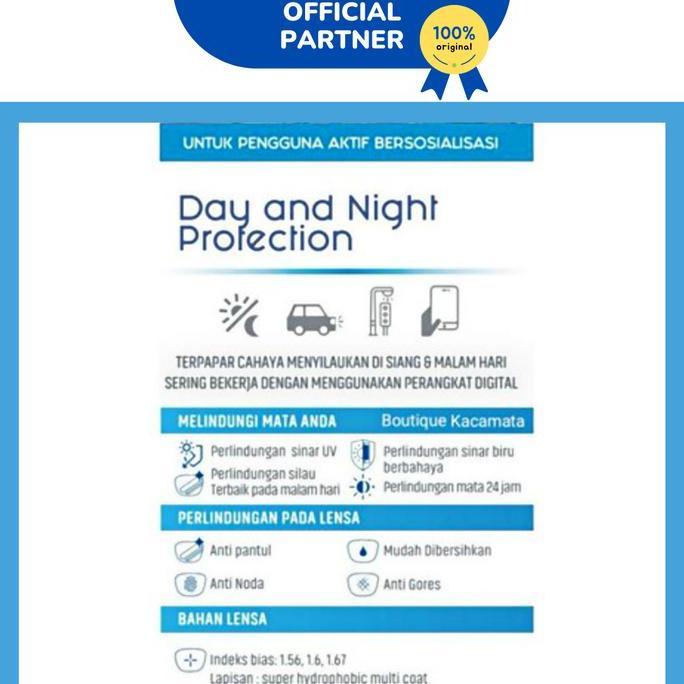 Lensa Kacamata Asp Essilor Elements Day and Night 1.67 (TERBAIK) (TERBARU) (TERMURAH)