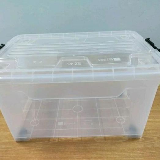 box container bening/ box kontainer transparan/ box plastik serbaguna